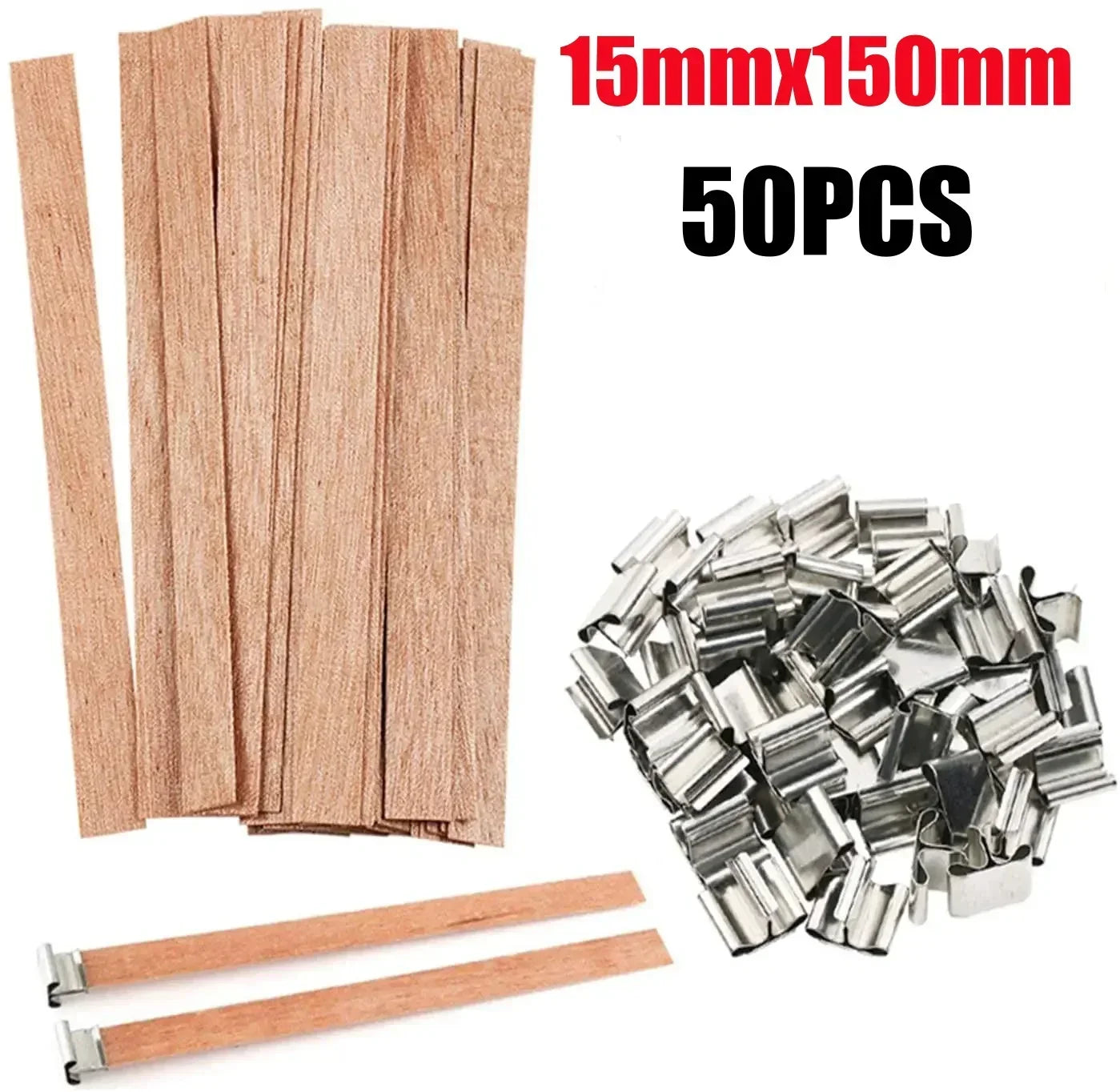DIY Wooden Wick Candle Kit – Soy & Paraffin Wax Aromatherapy Candle Making Guide