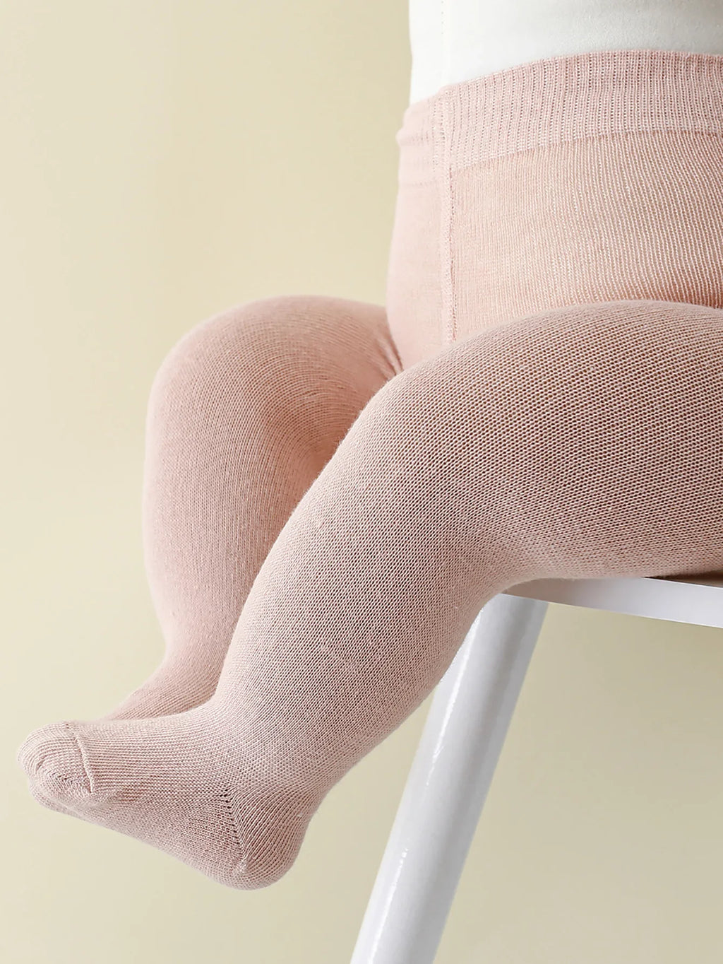 Baby & Toddler Tights Pantyhose - Newborn to 6Y Elastic Waist Solid Color