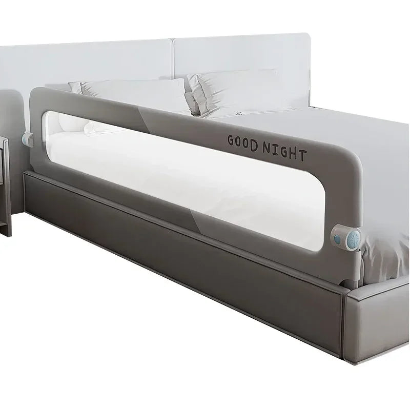 Adjustable Baby Bed Guardrail Anti-Fall Safety Rail – Portable Crib/Bassinet Barrier (1.2 m / 47 in, 1.5 m / 59 in, 1.8 m / 71 in, 2.0 m / 79 in)