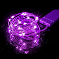 Battery Operated LED Fairy String Lights Waterproof Silver Wire 1–10m (3.3–32.8ft) 10–100 LEDs for Wedding Party Christmas