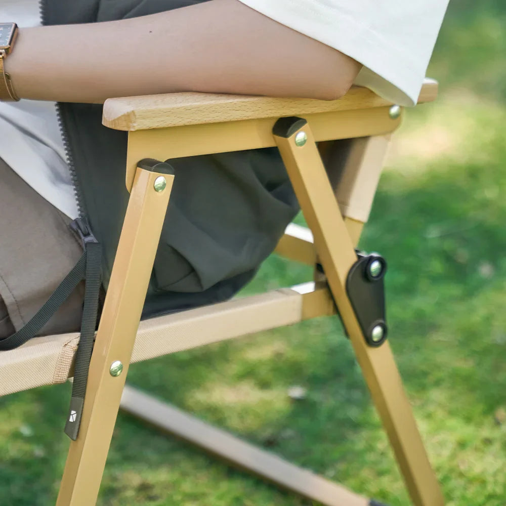 Folding Kermit Camping Chair – Portable Lightweight Carbon Steel Frame