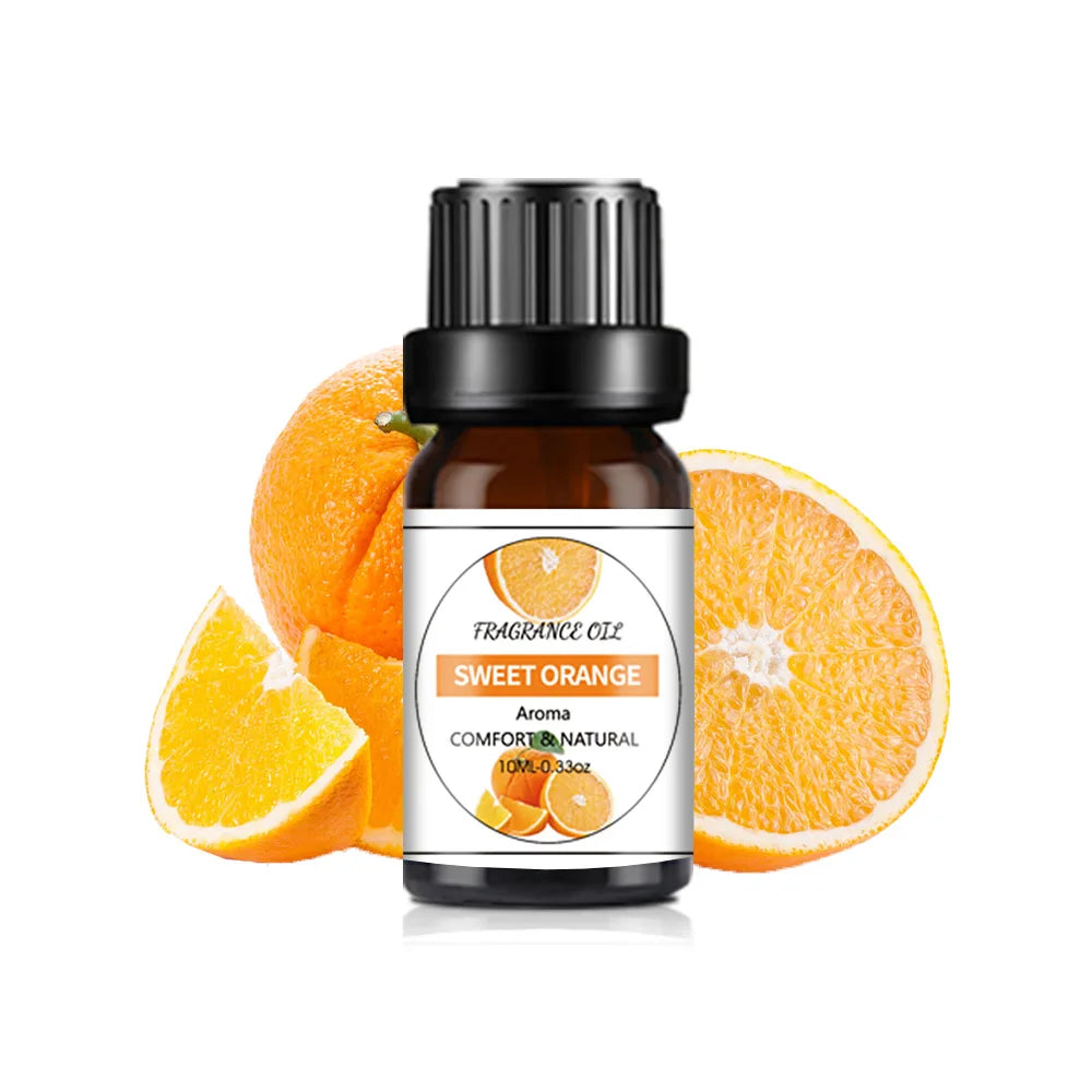 10ml (0.34 fl oz) Organic Essential Oil, 33 Scents Aromatherapy Fragrance Oil for Diffuser, Candle & Soap Making, Sleep