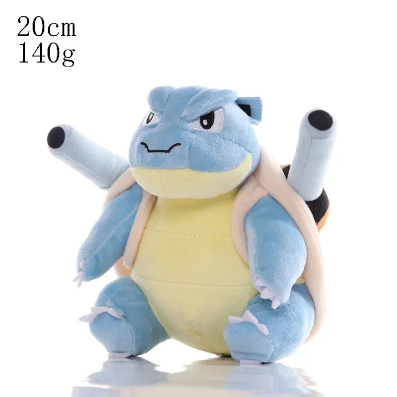 Cute Pikachu Pichu Charmander Bulbasaur Squirtle Psyduck Eevee Plush Soft Stuffed Doll 6-12 in (15-30 cm)