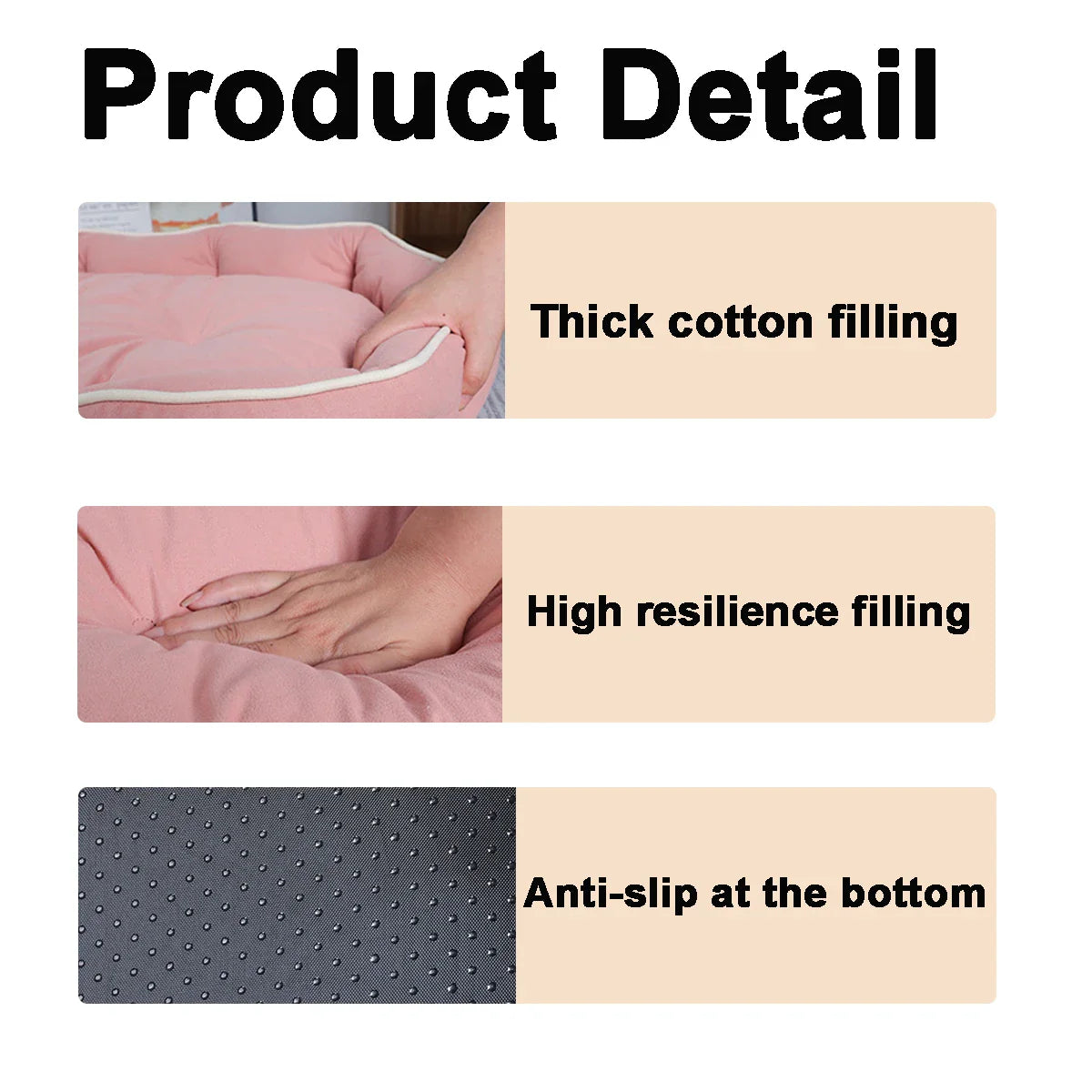 Large All-Season Cooling Pet Bed – Breathable Dog & Cat Pad for Puppies, French Bulldog, Small Dogs