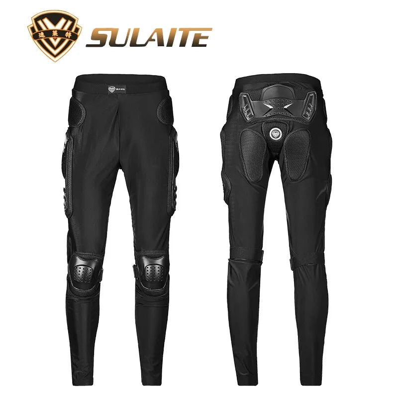 Unisex Motorcycle Protective Armor Shorts – EVA Hip & Knee Pads for Motocross, Off‑Road & Snowboarding