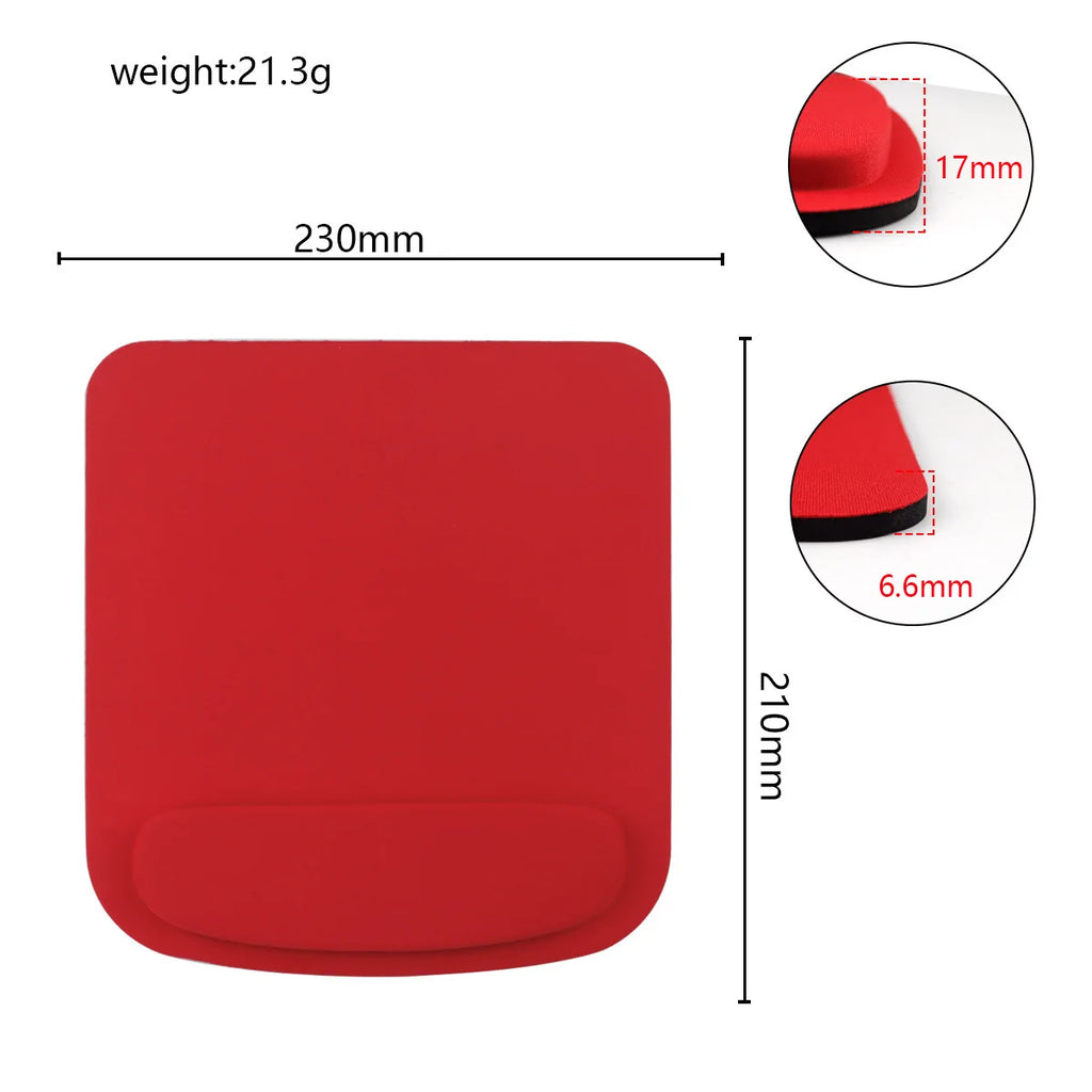 Ergonomic EVA Mouse Pad with Wrist Rest – Gaming & Office Mousepad