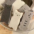 4-Piece Cute Cat Kitchen Sponge Set - Thick Durable Dishwashing and Cleaning Sponges