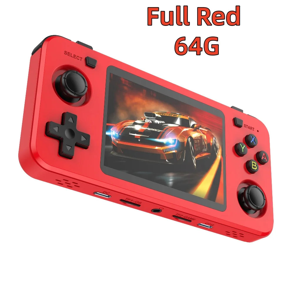 Retro Handheld Gaming Console - Open-Source Linux, 3.5-inch (8.9 cm) IPS Screen, 64GB, 15,000+ Classic Games, Portable