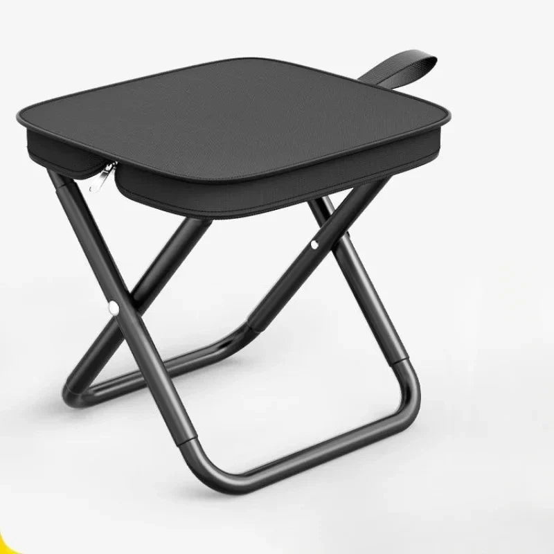 Portable Ultralight Folding Camping Stool, Compact Travel & Fishing Seat for Picnic and Beach