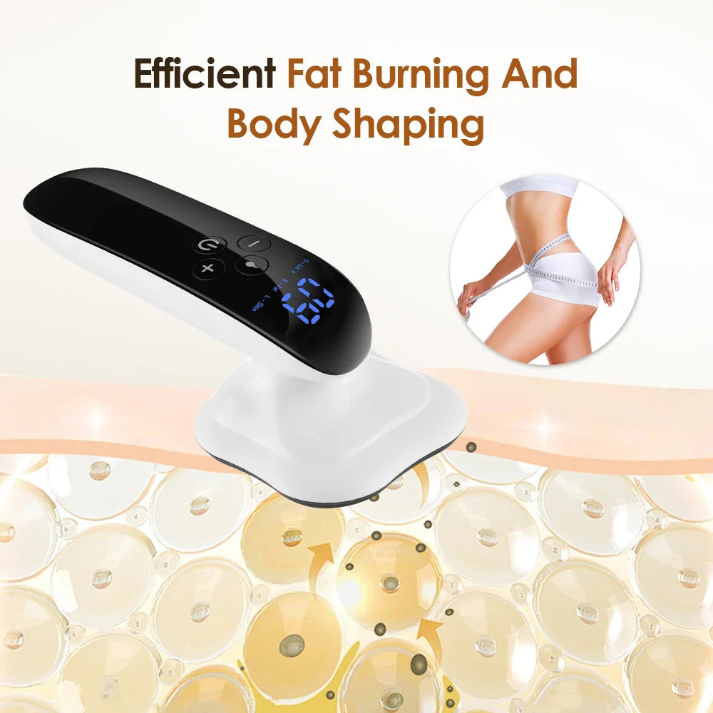 Electric Abdomen Massager — Deep Tissue Cellulite Remover & Body Sculpting Device for Belly, Legs & Arms