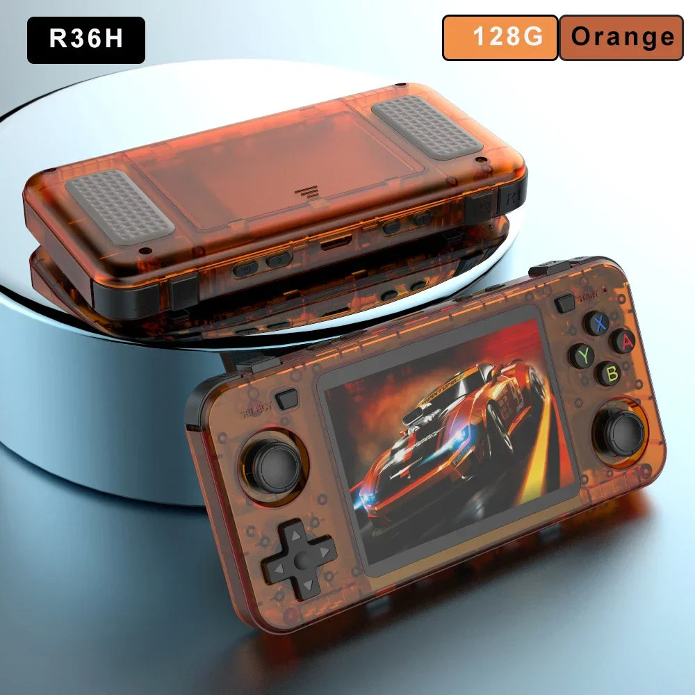 3.5-inch (8.9 cm) IPS Retro Handheld Console – 15,000+ Games, 3000mAh Long Play, 128GB Storage, Expandable to 256GB