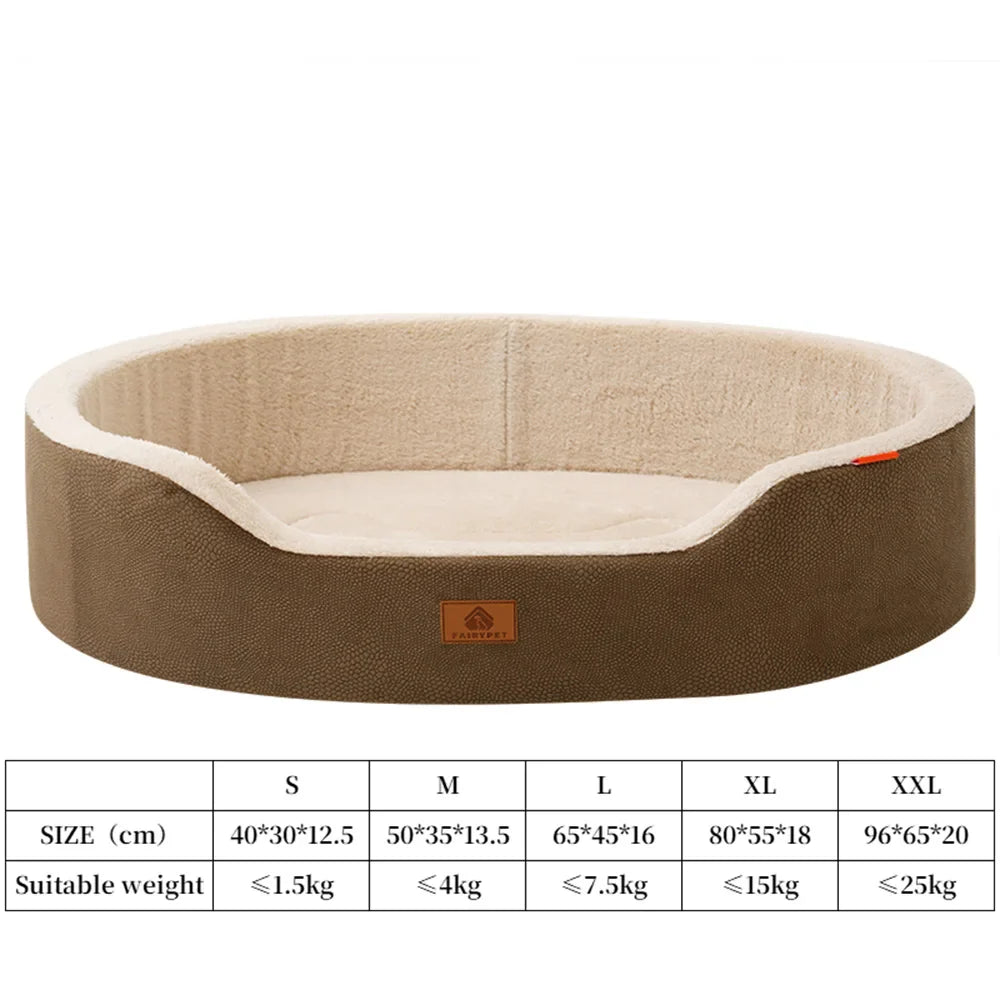 Orthopedic Waterproof Dog Bed for Medium to Large Dogs – Winter Couch Pet Bed