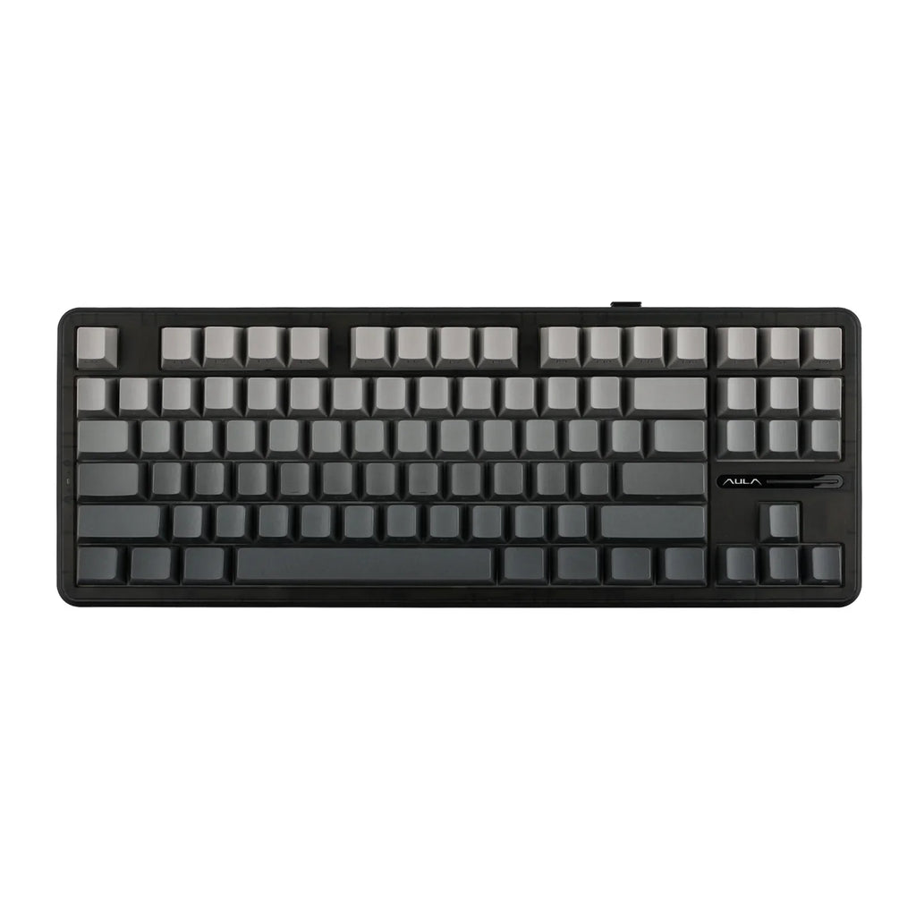 F87 Pro 87-Key 80% TKL Gasket Mechanical Keyboard — Hot-Swappable, Tri-Mode (Bluetooth/2.4G/Wired), RGB PBT Keycaps