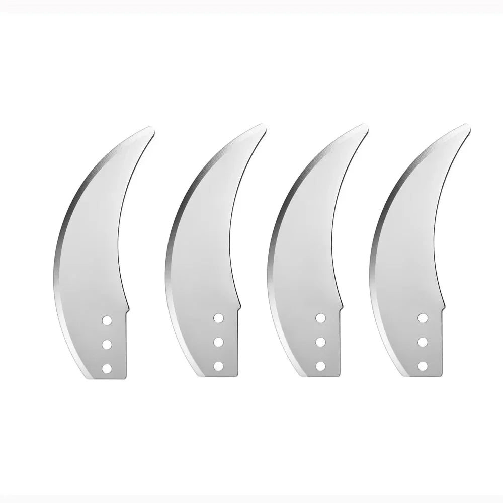 Replacement Farming Chopper Blade 8.5 cm (3.35 in) Stainless Steel Alloy — 8mm/12mm Fit for Vegetable & Fruit Cutters