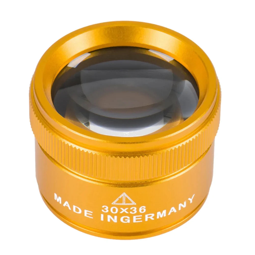 30X 36mm (1.42 in) Handheld Magnifying Loupe Monocle for Jewelry, Watch, Coin & Stamp Inspection
