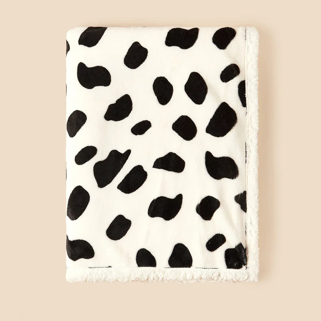 Flannel Lamb Fleece Baby Blanket – Newborn Swaddle Wrap & Stroller Quilt, Soft Winter Baby Bedding