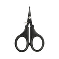 Stainless Steel Fishing Scissors Keychain – Blunt Tip Serrated Blade, 9.5 x 6.27 cm (3.74 x 2.47 in)