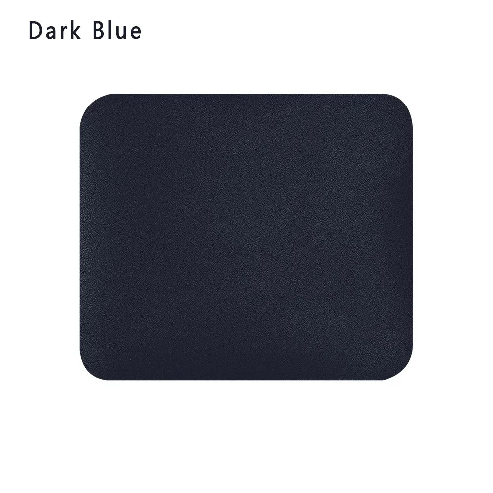 Universal Anti-Slip Leather Mouse Pad – 9.06 x 7.87 x 0.08 in (230 x 200 x 2 mm) Waterproof Desk Cushion for Gaming & Office