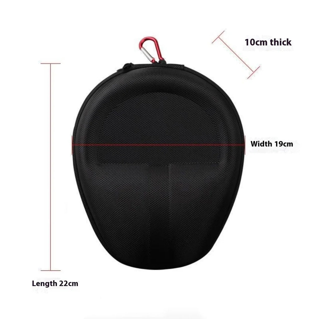 Protective Carrying Case for Over-Ear Headphones — Shockproof, Drop & Pressure Resistant Portable Pouch