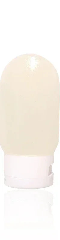 Refillable Silicone Travel Bottle Set - 30ml (1oz) & 60ml (2oz) Soft Squeeze Shampoo Lotion Containers Portable Travel Kit