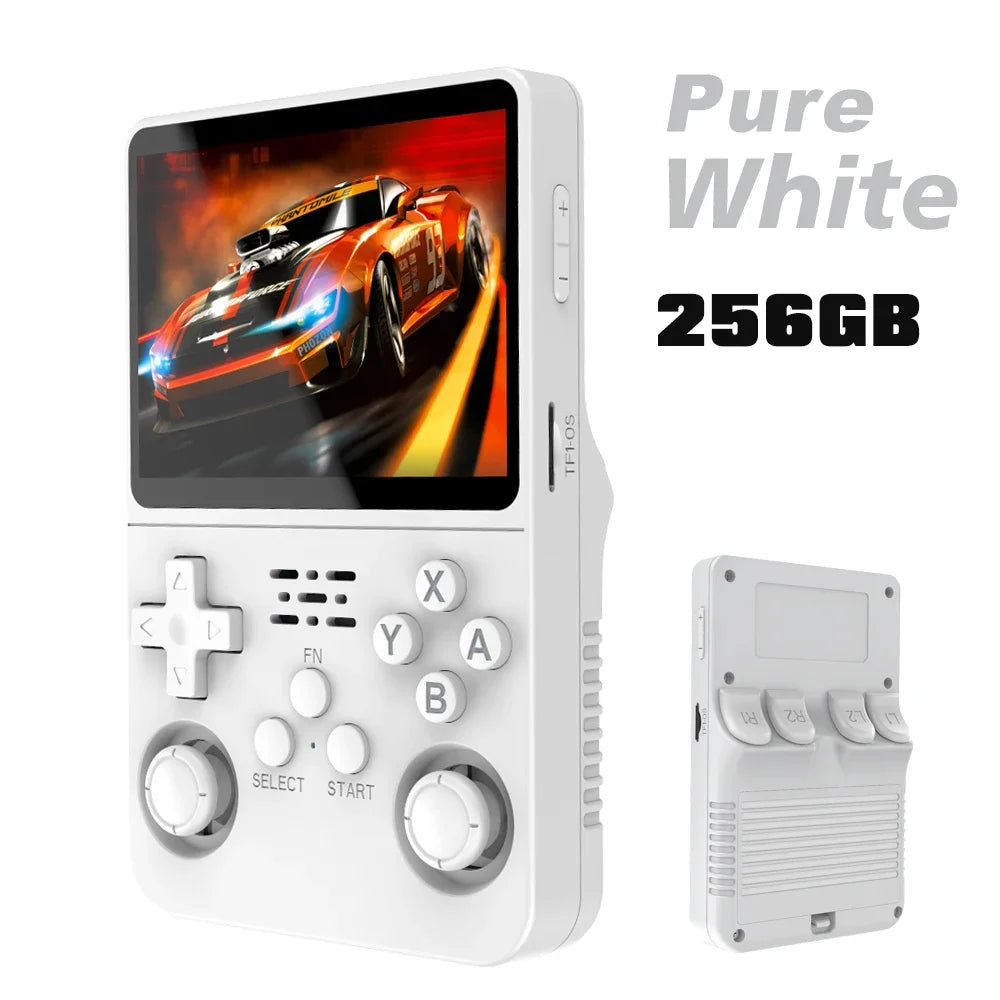 Retro Handheld Game Console 3.5-Inch (89 mm) IPS Screen Linux Pocket Player 64GB/128GB/256GB Expandable to 1TB
