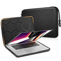Shockproof Waterproof EVA Laptop Sleeve with Detachable Strap — Fits 13/14/15.6-inch (33–39.6 cm) Laptops, Black