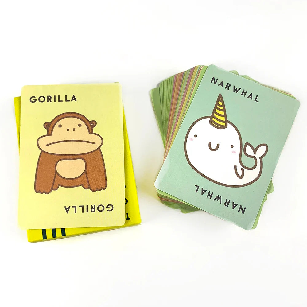 Cute Party Card Game - Multiplayer Interactive Game for Ages 14+, 3-8 Players, 10+ Minute Playtime