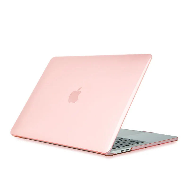 Clear Hard Shell Laptop Case for MacBook Air & Pro — Transparent Cover for 13/14/15/16-inch (33/36/38/41 cm)