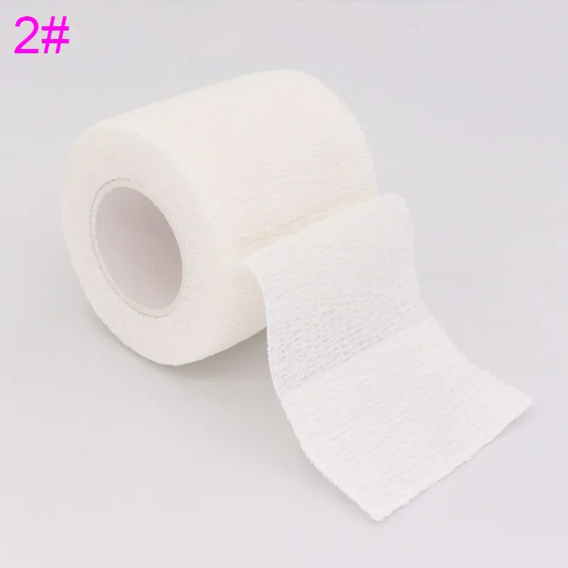 Colorful Self-Adhesive Elastic Sports Tape Wrap 5cm x 4.8m (2.0in x 15.7ft), Knee Wrist Ankle Finger Support Bandage for Tattoo and Pets