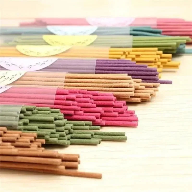 50-Pack Sandalwood Incense Sticks — Natural Aromatherapy Air Freshener