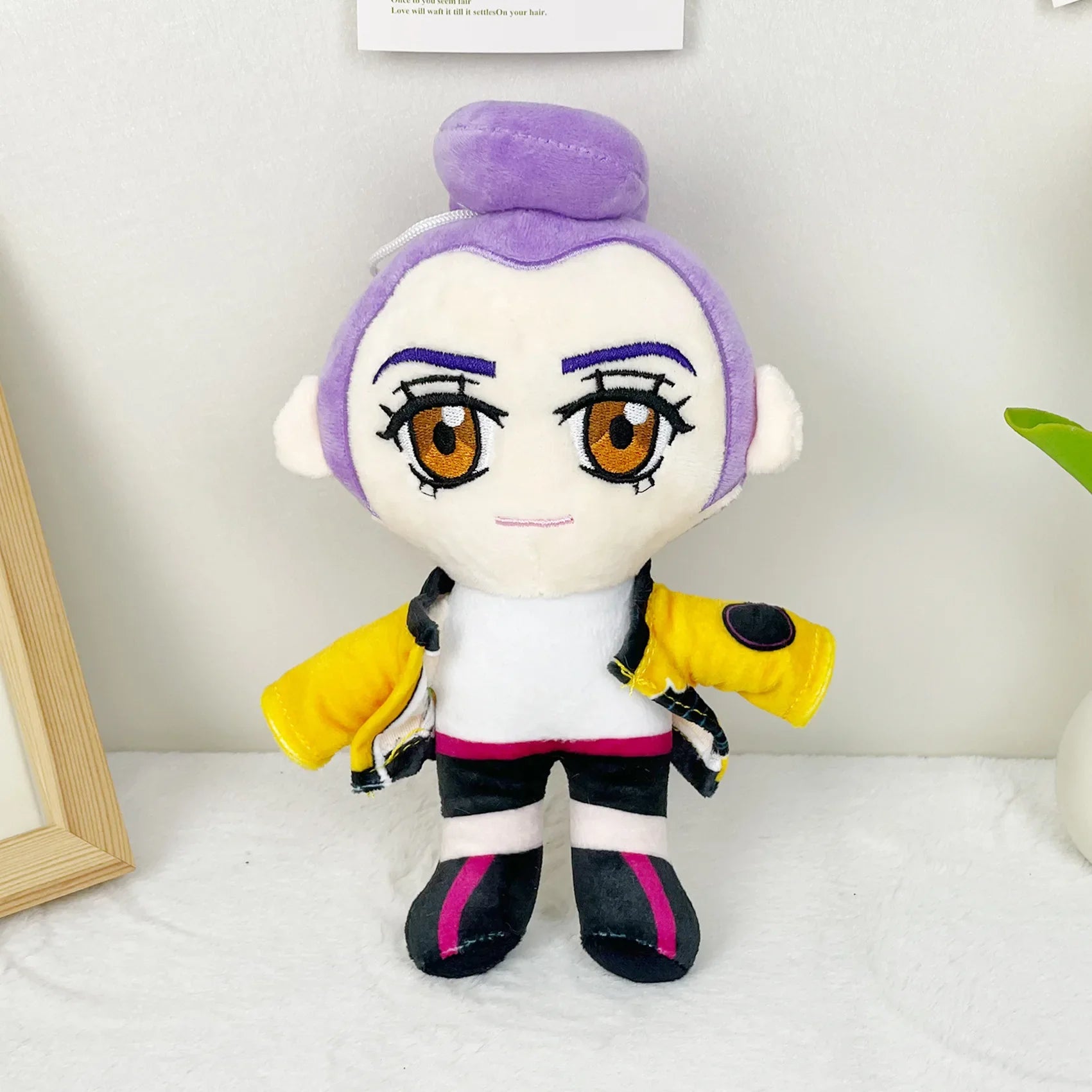 Anime K-Pop Demon Hunter Plush Dolls Rumi Mira Zoey Soft Plush Figures for Fans, Desk Decor and Party Gifts