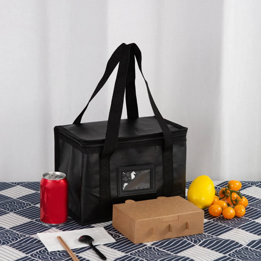 Insulated Thermal Cooler Bag - Leakproof Waterproof Nylon Lunch Tote for Picnic & Food Delivery, Multiple Sizes 16L–70L