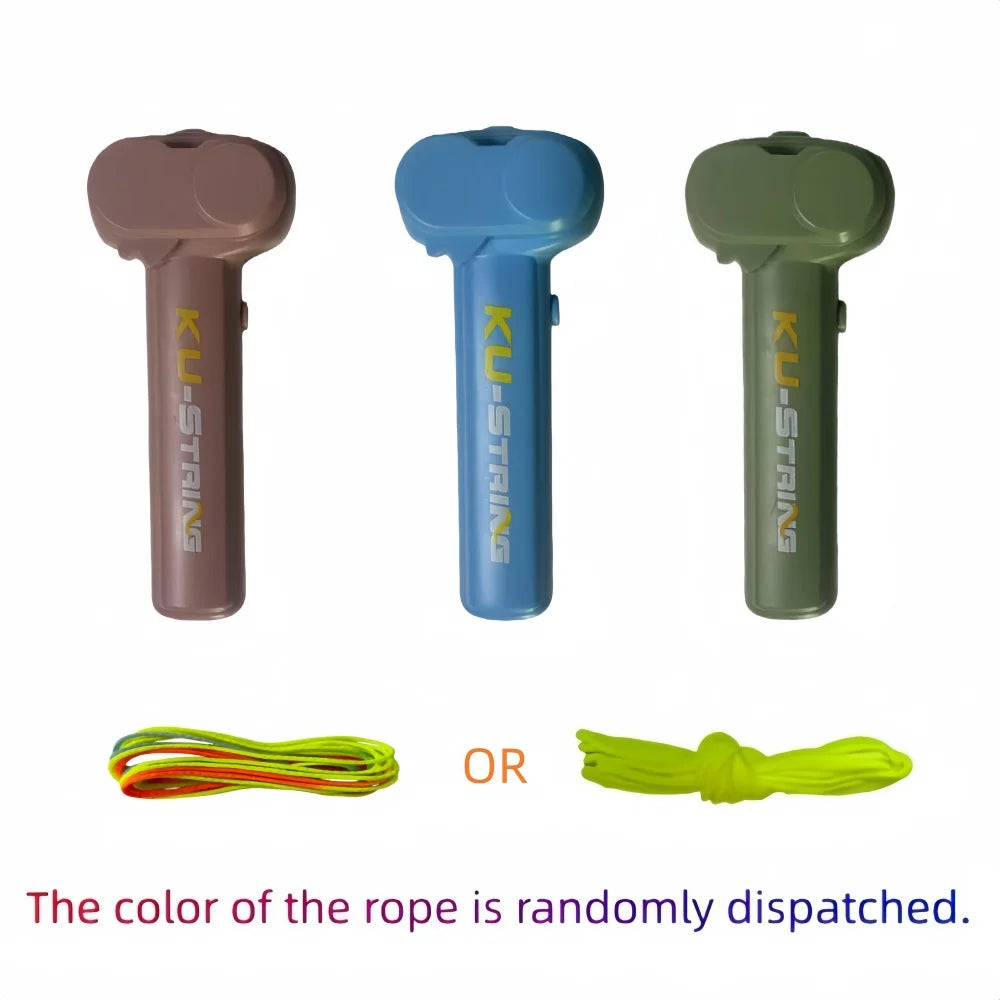 Glow-in-the-Dark Electric Rope Spinner Toy — Rechargeable Outdoor Decompression Toy for Kids & Cats