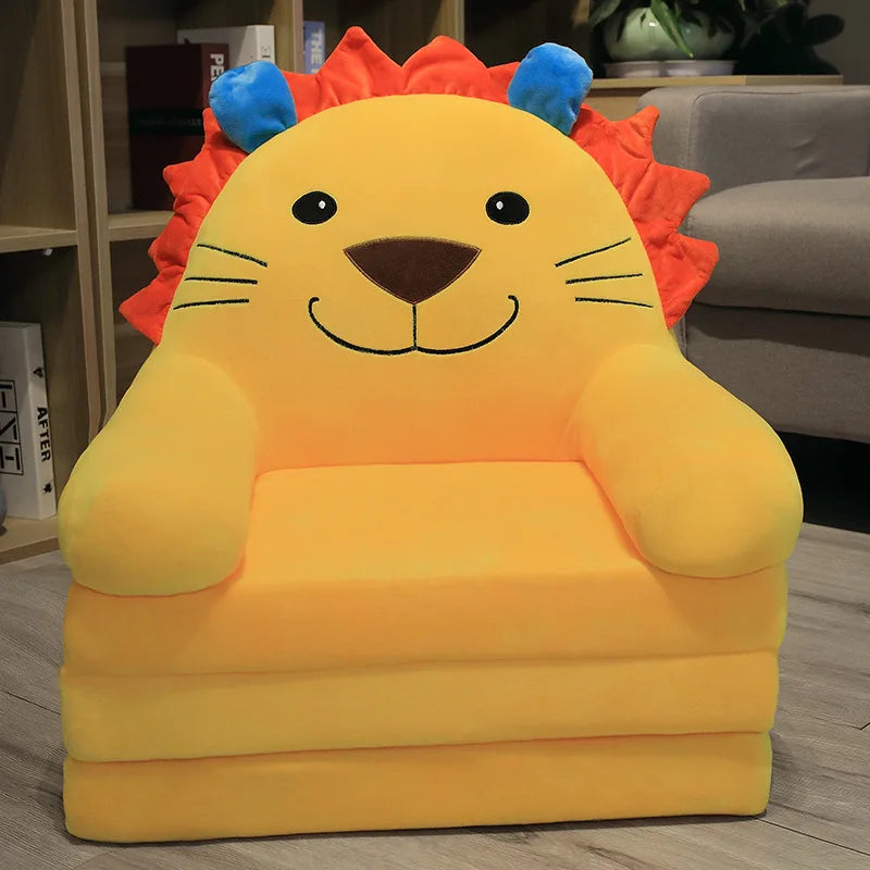 Children's Cartoon Folding Sofa Bed – Princess Toddler Convertible Chair