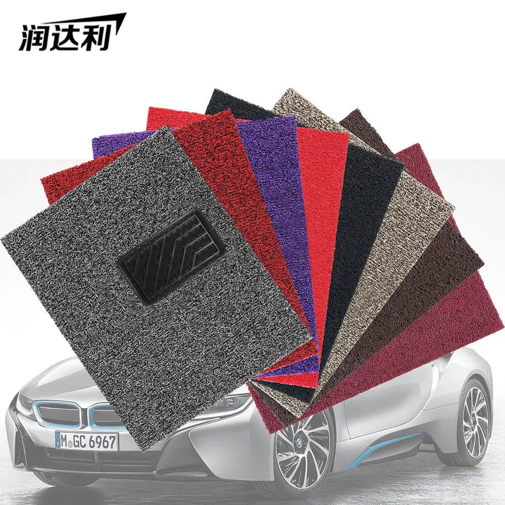 Universal One-Piece Waterproof Car Floor Mat Cut-to-Fit All-Season PVC
