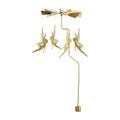 Carousel Candle Spinner Rotating Tealight Holder for Wedding, Christmas & Home Office Decor – Gold, Silver