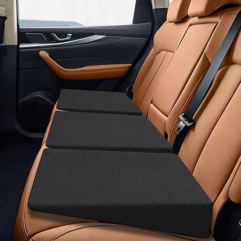 Memory Foam Car Seat Leveling Pad — Universal Seat Cushion for Height Increase, Comfort & Fatigue Relief