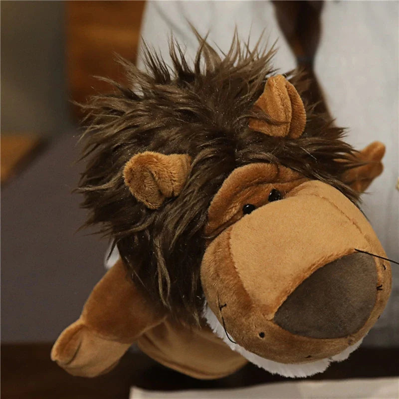 Cartoon Hand & Finger Plush Puppets — Soft Hand Puppet for Kids Party Favors & Family Fun