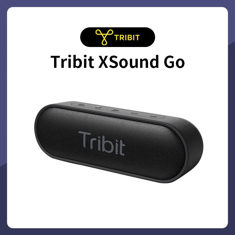 Portable Bluetooth Speaker 16W (Bluetooth 5.3) IPX7 Waterproof — Enhanced Bass, 24‑Hour Playtime, USB‑C & AUX for Camping & Parties