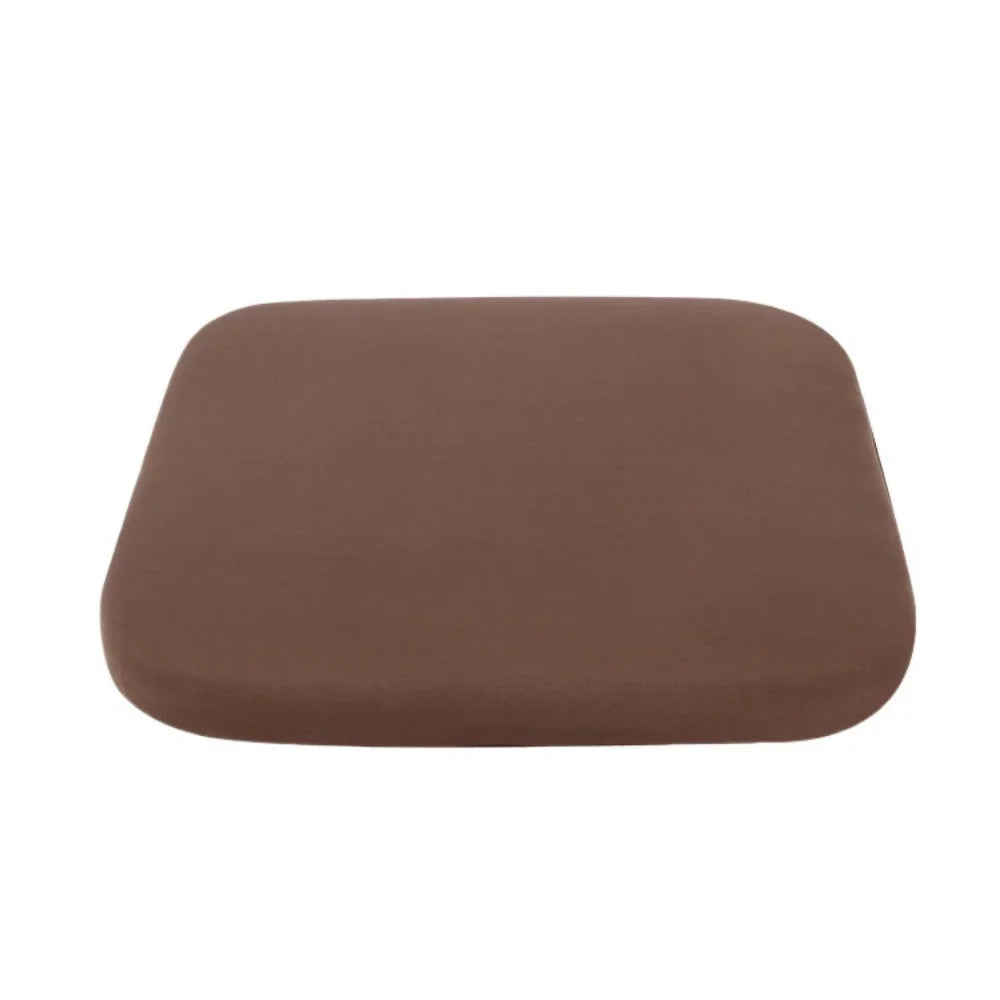 Memory Foam Seat Cushion for Office & Car – Breathable Polyester-Cotton Chair Pad, Removable Washable Cover – S 35x35x3cm (13.78x13.78x1.18in) / M 40x40x4cm (15.75x15.75x1.57in)