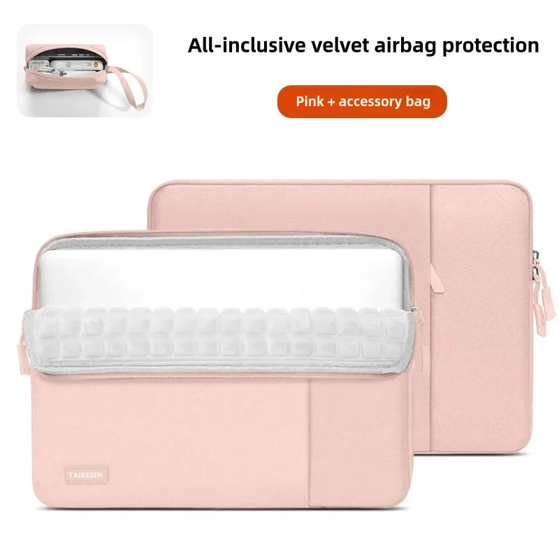 Universal Laptop Sleeve 11–16 Inch (28–41 cm) Polyester Zipper Notebook Case - Fits MacBook Air/Pro, Lenovo, Asus, HP, Dell