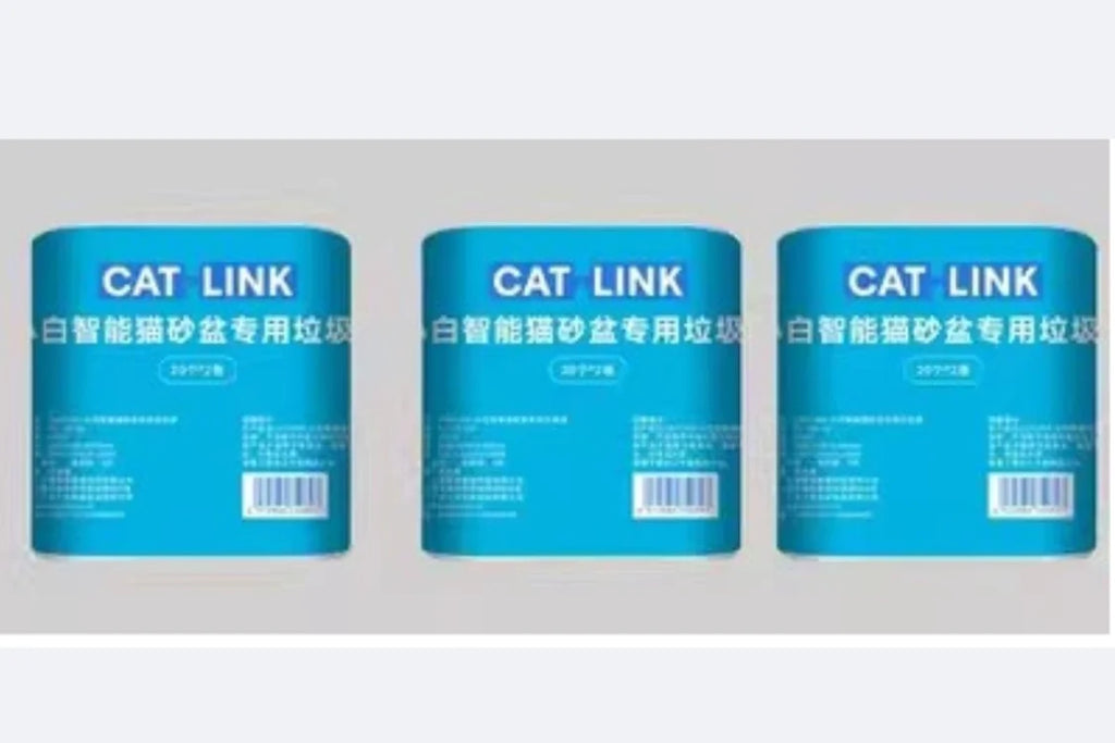 Cat Litter Deodorizing Gel & Disposable Bag for Small Self-Cleaning Litter Boxes — White