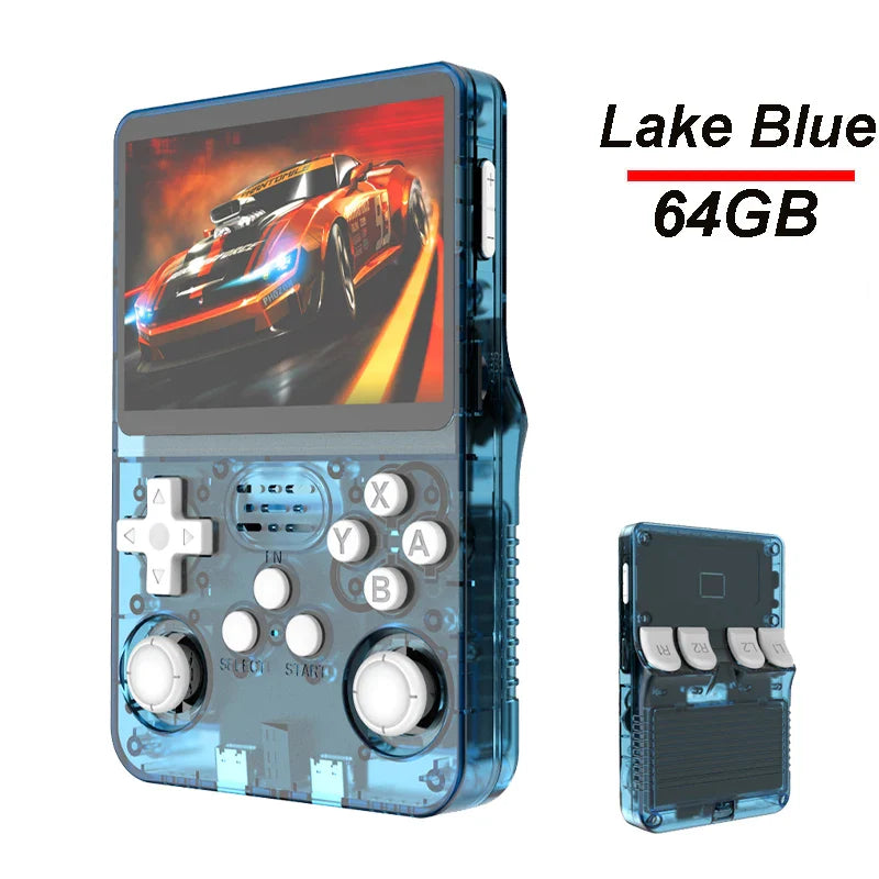 Retro Handheld Game Console 3.5-Inch (8.9 cm) IPS 640x480 — 3200mAh Portable Pocket Gamer with Dual Joysticks, Bluetooth & USB-C, 15,000+ Classic Games