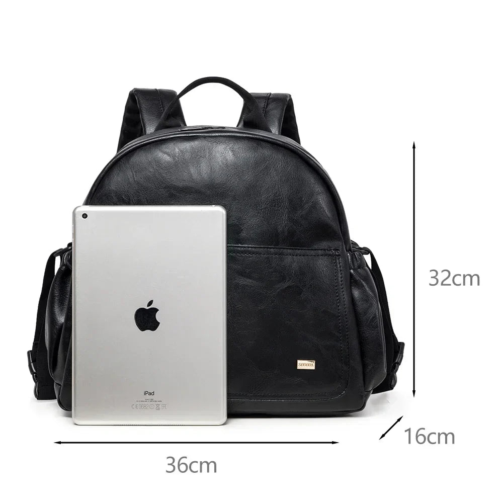 Large Capacity Waterproof Diaper Bag Backpack – Nappy Changing Bag for Moms