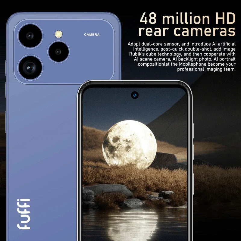 5G Android Smartphone 6.56-inch (720 x 1612) — 8GB RAM 256GB Storage, 24MP Front & 48MP Rear, Dual SIM, 66W Fast Charge