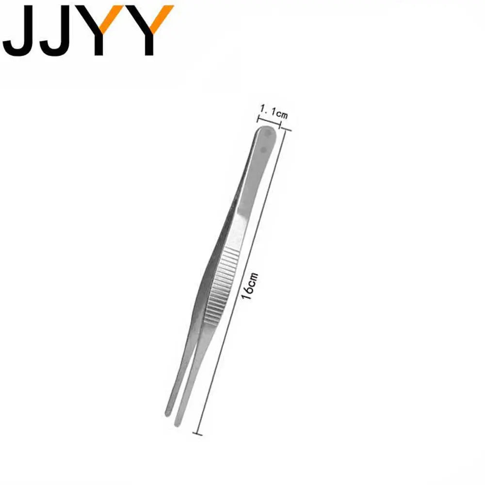 Stainless Steel BBQ Tongs — Multifunction Grill & Kitchen Tweezers (5–12 in / 12.5–30 cm)