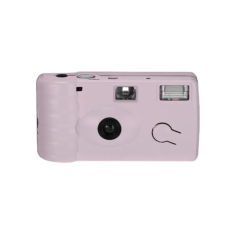 Disposable 35mm Film Camera with Flash - Vintage Single-Use 12-Exposure for Weddings & Parties