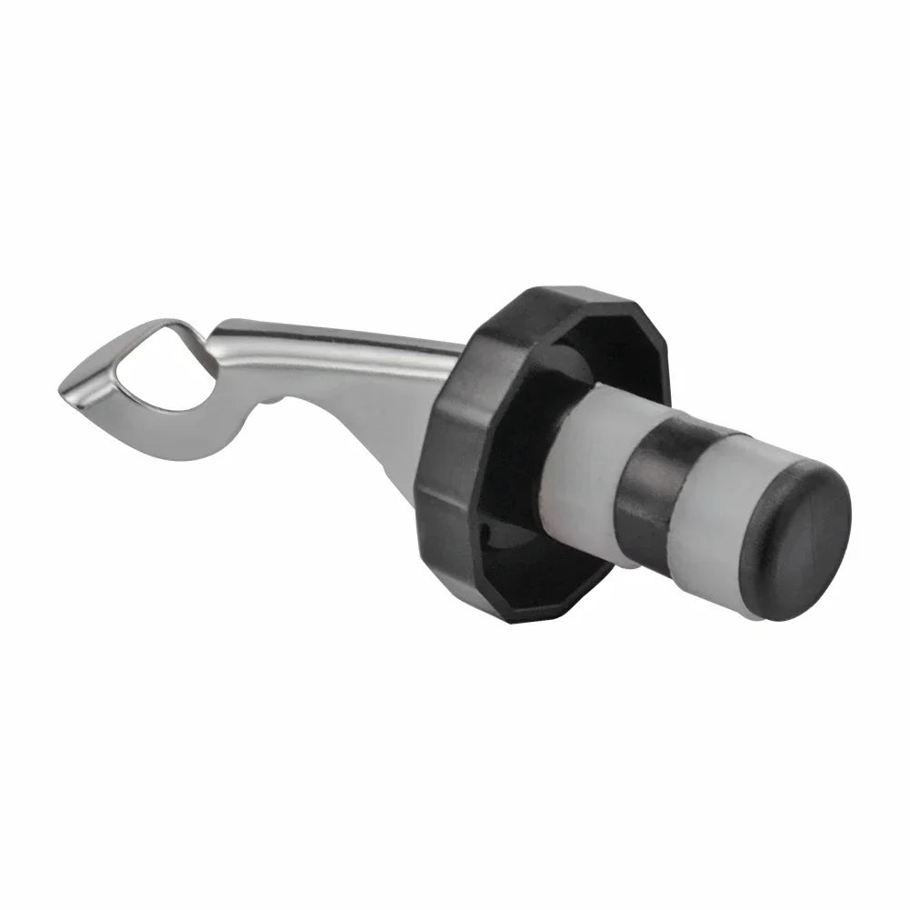Press Vacuum Wine Bottle Stopper - Stainless Steel & Silicone Wine & Champagne Seal (1–10 Pack)
