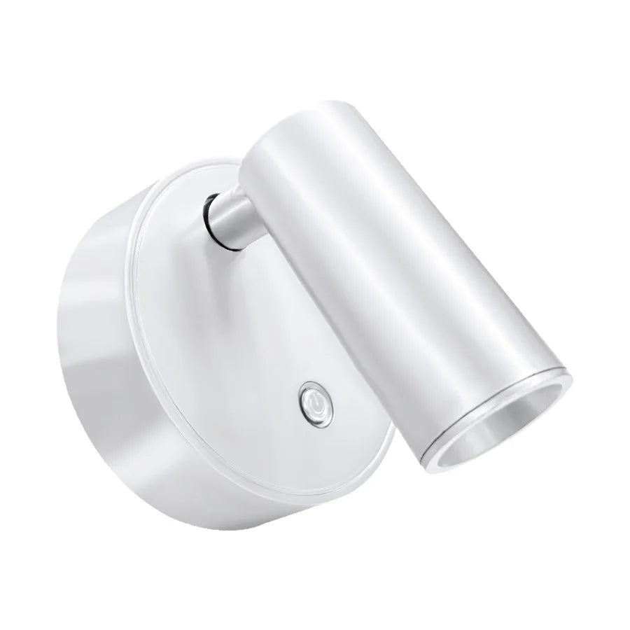 3-Color LED Magnetic Wall Light Dimmable USB-C Rechargeable Touch Reading Lamp for Bedside & Study