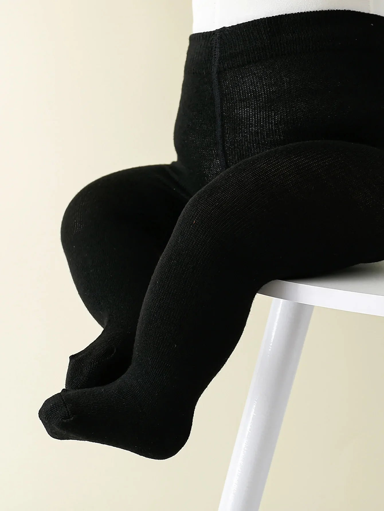 Baby & Toddler Tights Pantyhose - Newborn to 6Y Elastic Waist Solid Color